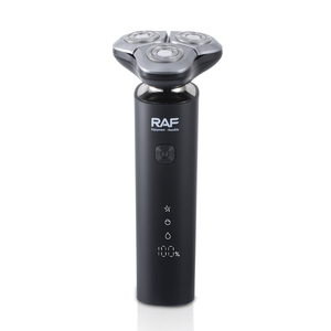 RAF Floating Fit Shaver for Men Rotary Rechargeable <b>Waterproof</b> Portable Travel Facial Hair 5w Shaver Mini Shav - Product Image 1
