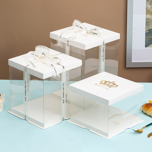 Scatole Trasparenti <span class=keywords><strong>per</strong></span> Torte all'Ingrosso, Confezioni di Alta Qualità, Scatola <span class=keywords><strong>per</strong></span> Torte Trasparente, <span class=keywords><strong>Tutto</strong></span> <span class=keywords><strong>per</strong></span> il Packaging <span class=keywords><strong>per</strong></span> Torte - Product Image 3