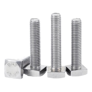 Bu lông đầu vuông chấ<span class=keywords><strong>t</strong></span> lượng cao Trung Quốc M16 <span class=keywords><strong>M20</strong></span> M24 M30 tiêu chuẩn DIN21346 cấp 8.8 thép cacbon, bu lông lục giác tiêu chuẩn ASTM, bề mặ<span class=keywords><strong>t</strong></span> trơn - Product Image 6