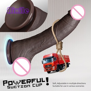 Dildo Anal de Silicona con Ventosa para Estiramiento Anal, Tapón Anal Grande, Juguete Sexual para Adultos para Hombres y Mujeres Gay Experimentados - Product Image 4