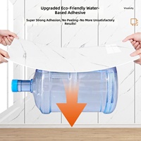 Autocollants muraux en mousse effet marbre plaqué or pour le commerce extérieur, pour la maison, la salle de bain, la cuisine, et l'arrière-plan TV