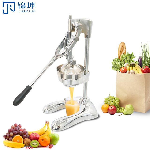 JK Professional Commercial Manual Metal Broccoli & Fruit Vegetable Juicer Portable Easy Clean 1 Year Warranty