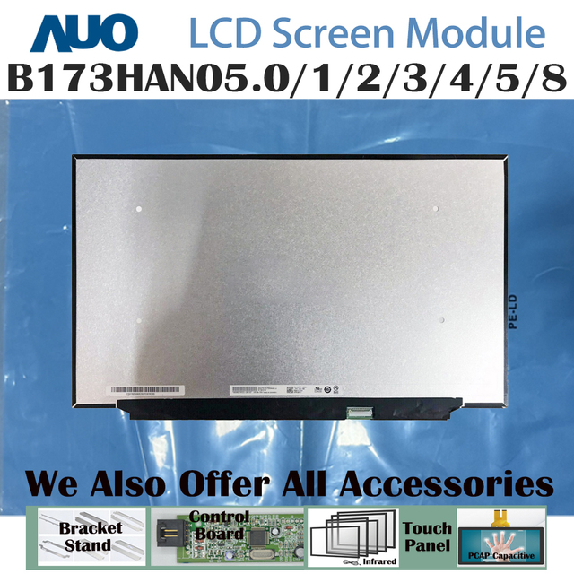 240Hz IPS 17.3" 16:9 Laptop LCD Screen Module 1920x1080 WLED EDP 40-Pin 100% SRGB HDR Anti-Blue Light Brand New