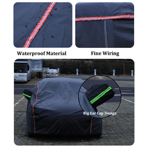 Couverture de voiture d'hiver extérieure Xiangta épaissie couverture de SUV anti-grêle en tissu Oxford - Product Image 5