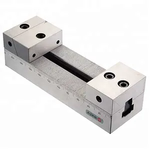 A-ONE zero point system hardened steel manual adjustable milling vise 3A-110010