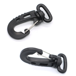 <b>Plastic</b> Rotating <b>Hook</b> B066 20Mm For Bag Backpack Webbing Hanging Accessory - Product Image 1