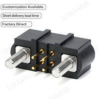 Conector de Montaje en PCB de la Serie M80-510, Paso de 2.0 mm, Conectores Chapados en Oro con Bloqueo de Tornillo, Conector de Alta Fiabilidad M80-5100405