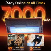 Laptop Bisnis Intel Core I3-10100Y Dual Core Baru Layar IPS 17.6" RAM 16GB SSD 256GB WiFi 6 Keyboard Backlit Colokan AS
