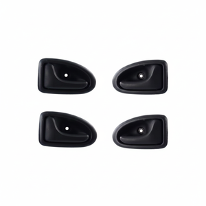 Ensemble de poignées de porte longues noires compatibles avec Renault Clio 2 Berline, 4 pièces, pour carrosserie, fabriqué en Turquie - Product Image 2