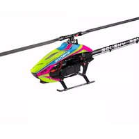 GOOSKY RS7 700 Class 3D Flybarless Elektro-RC-Helikopter-Bausatz Rosa/Gelb/Orange Flugzeugrahmen ohne Rotorblätter