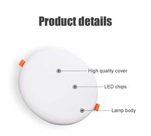 PHULAL OEM ODM <span class=keywords><strong>Pannello</strong></span> <span class=keywords><strong>LED</strong></span> da Incasso a <span class=keywords><strong>Soffitto</strong></span> 10W-36W, Luce <span class=keywords><strong>LED</strong></span> Piatta per Casa, Camera da Letto, Soggiorno - Product Image 2