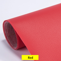 Tissu en cuir artificiel en PVC support souple en cuir PU verni gaufré pour canapé imperméable Football Golf Home Textile Umbrella