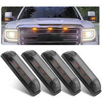 Nouveau kit d'éclairage LED pour emblème de voiture E-Bright 12V, éclairage LED central pour calandre avant de voiture, pour UTV, camion