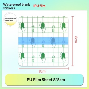 Cerotto Adesivo Impermeabile Verde Quadrato in PU per Riparare il <span class=keywords><strong>Ombelico</strong></span> Durante il Nuoto e il Bagno - Product Image 5