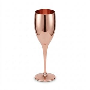 Verres à vin en plastique incassables et réutilisables avec logo personnalisé, 175 ml, colorés, sans BPA, avec pied, pour fêtes et mariages - Product Image 4