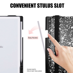 Net-trường hợp trường hợp đối với đáng chú ý 2 Giấy da máy tính bảng cảm ứng cảm giác cuốn sách Folio bìa với Built-in chủ bút cho đáng chú ý 2 10.3" - Product Image 4