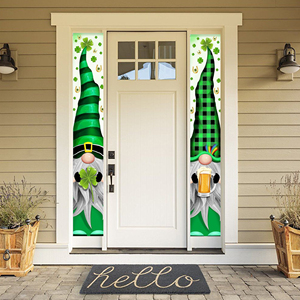 St. Patrick's Day Door Curtain 30*180cm Festive <b>Banners</b> for Home Decor - Product Image 3