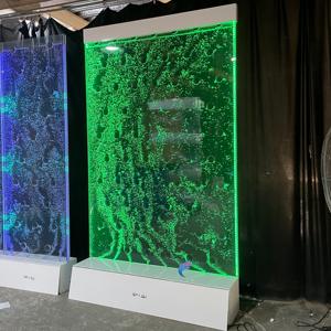 Panel de pared de burbujas de agua danzante de acrílico con iluminación LED multicolor - Product Image 3