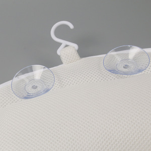 Oreiller de bain moderne 4D Air Mesh pour spa, bain à remous, ventouses, accessoire de <span class=keywords><strong>baignoire</strong></span> imperméable et confortable - Product Image 3