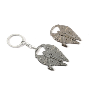 Apribottiglie in Metallo Millennium Falcon <span class=keywords><strong>Darth</strong></span> Vader, Ciondolo Portachiavi, Accessorio da Bar Portatile per Uomo - Product Image 2
