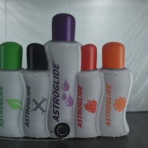 העתק בקבוק אסטרוגליד מתנפח ענק בהתאמה אישית - תצוגה מתנפחת ממותגת לקידום מכירות של מוצרי טיפוח אישי - Product Image 1