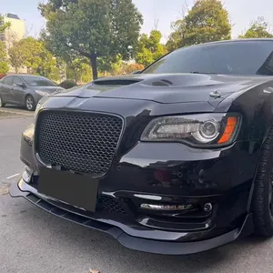 Pour <span class=keywords><strong>Chrysler</strong></span> <span class=keywords><strong>300C</strong></span> SRT 2015 2016 2017 2018 2019 2020 2021 <span class=keywords><strong>2022</strong></span> 2023 : Accessoires de garniture de lèvre de pare-chocs avant et séparateur de spoiler - Product Image 3