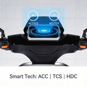 <span class=keywords><strong>จักรยาน</strong></span>ไฟฟ้า PACIFIC 800W Brushless ความเร็ว 45 กม./ชม. ระยะทาง 60 กม.+ พร้อมมอเตอร์ดุมล้อหลัง แบตเตอรี่ลิเธียม/ตะกั่วกรด 60V/72V ระบบเบรกไฮดรอลิกดิสก์ - Product Image 3