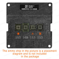 Kits de pochoirs d'outils de réparation EMMC BGA153/169 pour TV