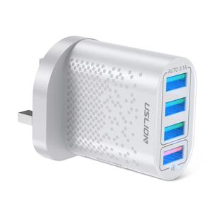 Vente chaude 48W Puissant 4-USB Chargeur Mural Adaptateur Charge Rapide QC3.0 pour Smartphones Tablettes Ignifuge PC 45W Sortie Smart PD - Product Image 3