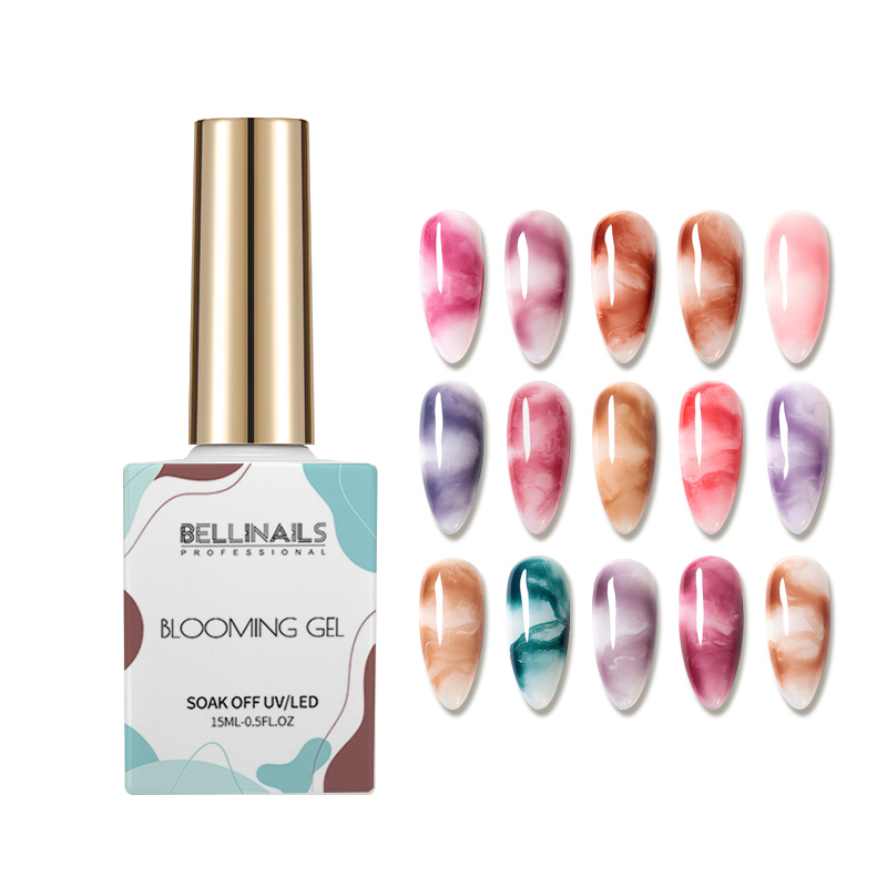 Лидер продаж, красивый цветной гель для ногтей Bellinails
