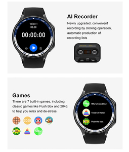 Reloj Inteligente DT Watch <span class=keywords><strong>X</strong></span> con Pantalla AMOLED, Reproductor de Música y Video, 4GB de Memoria, Resistente al Agua, Diseñ<span class=keywords><strong>o</strong></span> Redondo y Correa Intercambiable - Product Image 5