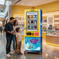 Distributeur automatique mural de cartes à collectionner compatible CNUS SDK pour les magasins de cartes, les détaillants de loisirs, les distributeurs et les opérateurs de distributeurs automatiques