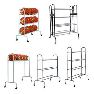 Chariot de stockage de balle de basket-ball de qualité commerciale pour les installations d'entraînement professionnelles - Product Image 4