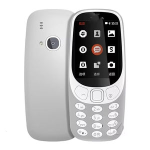 Téléphone mobile d'occasion <span class=keywords><strong>3310</strong></span> double SIM 2017 débloqué 2G GSM 900/1800, adapté aux personnes âgées, écran 2,4 pouces, batterie 800 mAh - Product Image 1