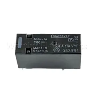 전자 부품 전자기 릴레이 5V/12V/24VDC 8A 4PIN DIP G6RN-1A-5V 릴레이 모듈