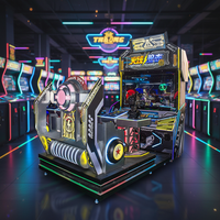 Nouvelle machine de jeu de tir, machine de jeu d'arcade à monnayeur, machine de tir interactive pour deux joueurs