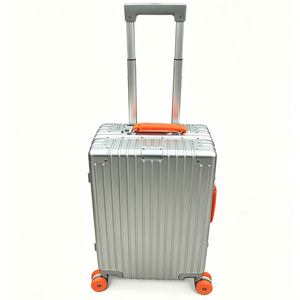 Factory Direct Premium Full Aluminum Luggage Set 100% Aluminum Alloy Travel <b>Suitcase</b> with TSA <b>Lock</b> - Product Image 2