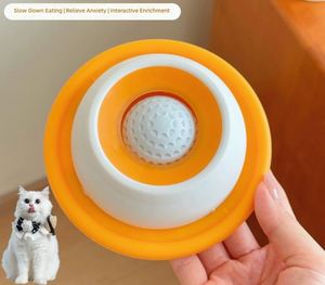 Tapis de léchage pour animaux de compagnie en plastique, distributeur lent pour chiens et chats - Jouet interactif anti-fuite et anti-débordement, bol de nettoyage des dents, utilisation intérieure - Product Image 3
