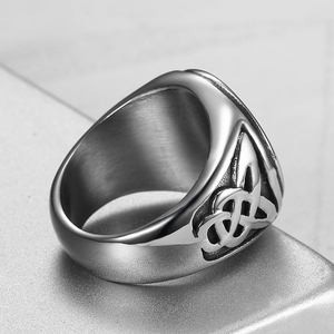 Beier — bijoux Viking personnalisés, nouvelle bague d'amulette, bijoux nordiques classiques pour hommes, acier inoxydable, chevalière d'arbre de vie - Product Image 6