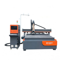 Máquina Fresadora CNC para Madera 4x8 1325 con Motor Servo ATC para Corte y Perforación de Madera, MDF, ACP, Aluminio y Alucobond