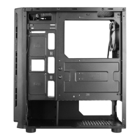 SPCC accessoires d'ordinateur supportant la carte mère ATX pc boîtier de jeu avec panneau latéral en verre trempé boîtiers d'ordinateur tours de jeu