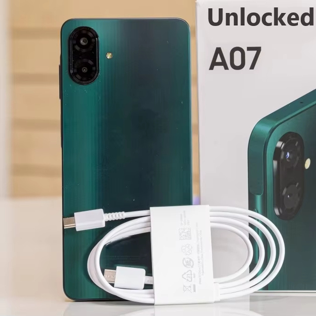 Hot Sale A07 4G LTE SM-A075F 64GB 4GB RAM 5000mAh 6.7 Display 50 MP Camera Android Smartphone Complete Set of Accessories