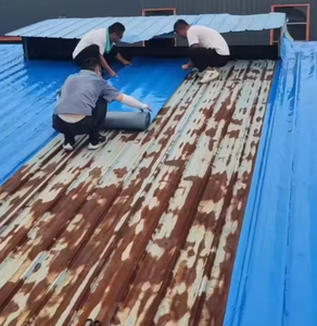 เมมเบรนกันน้ำโพลีเมอร์สำหรับตกแต่งหลังคาเหล็กสี - Product Image 5