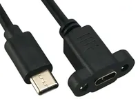 USB C Verlängerung kabel für Stecker und Buchse 30cm