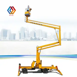 Self Drive Zelfrijdende Boom Lift Scharnierende Man Lift Te Koop