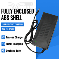 Chargeur intelligent personnalisé 12V 24V 36V 48V 60V 72V 0.1-10A fauteuils roulants électriques pour l'industrie médicale Chargeur lithium-ion