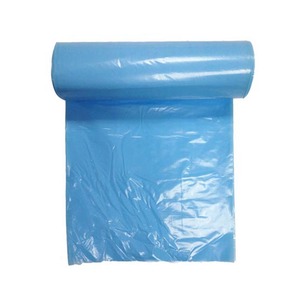 Star-sealed bottom black plastic garbage bag plastic trash bag plastic dustbin liners