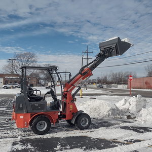 Mini Telescopic <b>Wheel</b> Loader Compact Front End Loader <b>Small</b> Construction Machine for Sale - Product Image 1