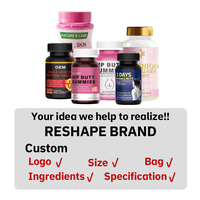 Capsules à base de plantes naturelles pour l'équilibre hormonal des hanches et des fesses, soutien naturel, extrait de fenugrec, amélioration des fesses et des hanches