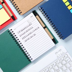 Bloc de Notas Adhesivas Creativas de Papel Kraft Promocional, Libretas Multiusos con Logotipo Personalizado - Product Image 3